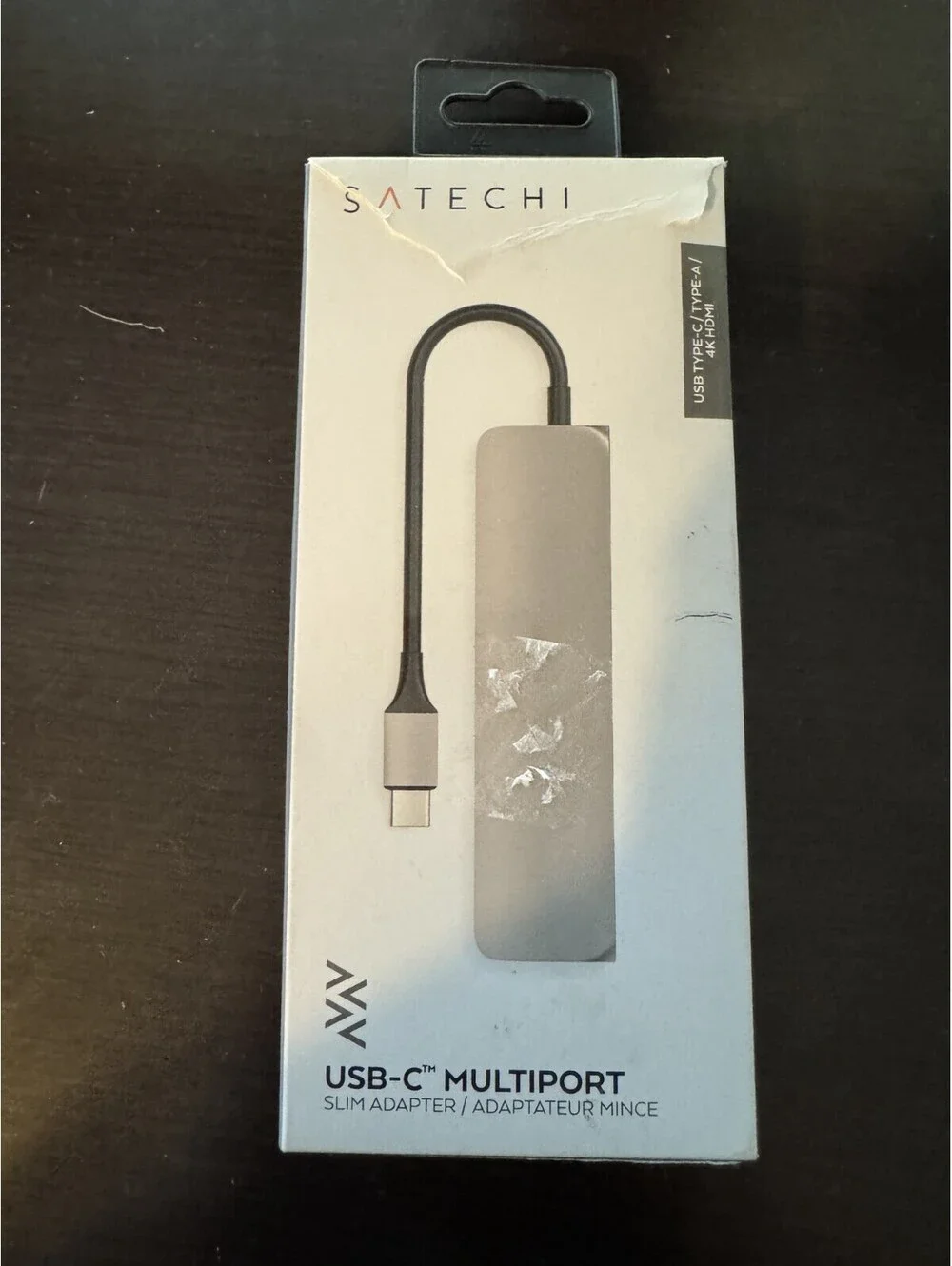 Satechi USB-C Multiport - Slim Adapter Space Grey Brand New Open Box